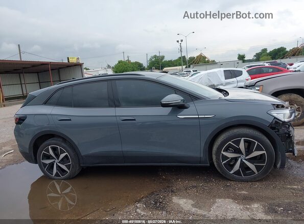 1V25MPE87PC030296 2023 VOLKSWAGEN ID.4 Gray Widok wnętrza z tyłu