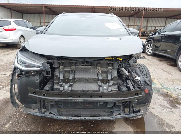 1V25MPE87PC030296 2023 VOLKSWAGEN ID.4 Gray Widok zestawu wskaźników