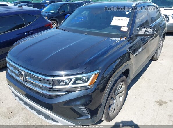 1V26C2CA4LC225699 2020 VOLKSWAGEN ATLAS Black Вид спереду