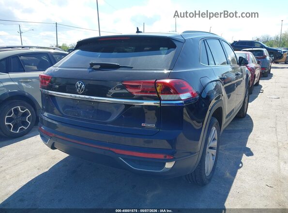1V26C2CA4LC225699 2020 VOLKSWAGEN ATLAS Black Задня права чверть