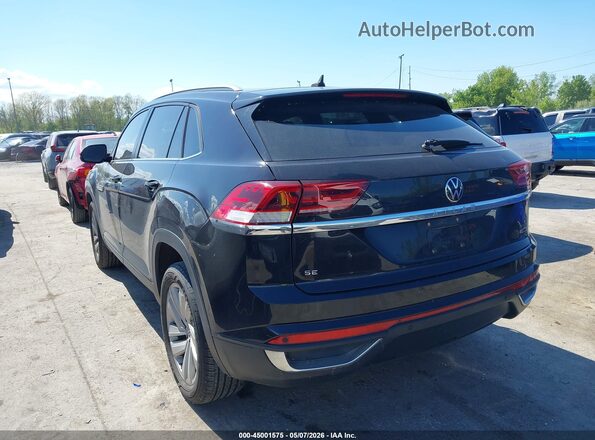 1V26C2CA4LC225699 2020 VOLKSWAGEN ATLAS Black Задня ліва чверть
