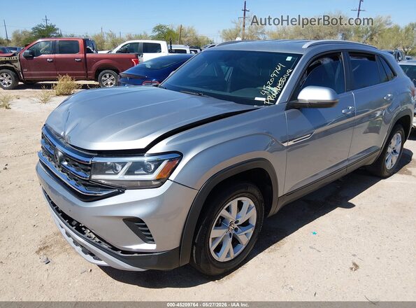 1V2AC2CA4MC220241 2021 VOLKSWAGEN ATLAS Silver 