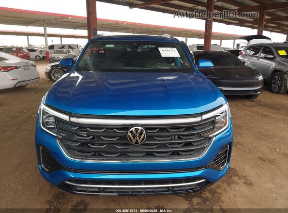 1V2AE2CA3RC241454 2024 VOLKSWAGEN ATLAS Blue Vista frontal