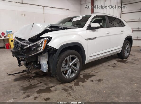 1V2AE2CA6RC264629 2024 VOLKSWAGEN ATLAS White Առջևի ձախ երեք քառորդ տեսարան