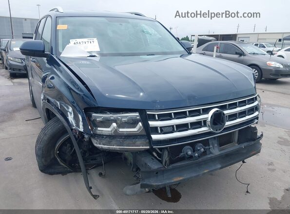 1V2AP2CA0JC540107 2018 VOLKSWAGEN ATLAS Синий Вид спереди