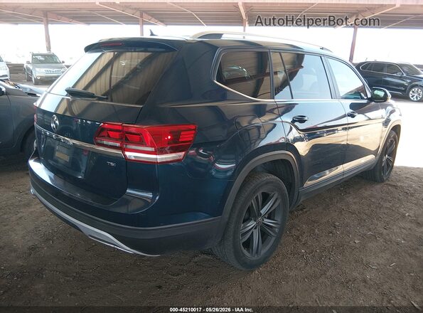 1V2AP2CA5JC541060 2018 VOLKSWAGEN ATLAS Blue Հետևի աջ