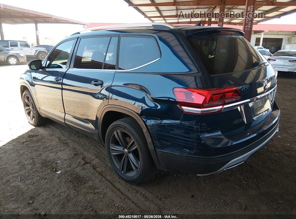 1V2AP2CA5JC541060 2018 VOLKSWAGEN ATLAS Blue Հետևի ձախ