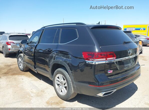 1V2AP2CA7MC509165 2021 VOLKSWAGEN ATLAS Black Задня ліва чверть