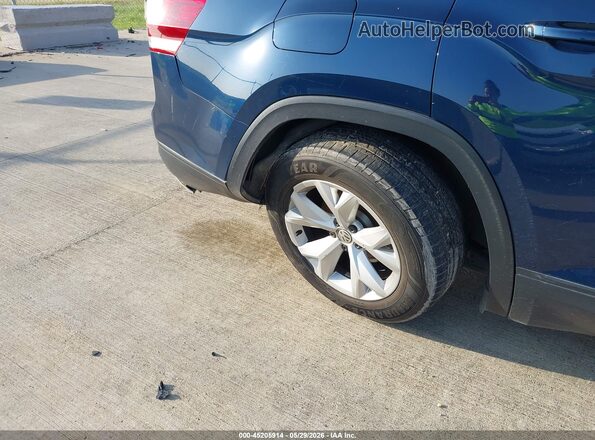 1V2AP2CA8JC595310 2018 VOLKSWAGEN ATLAS Blue Front view