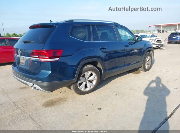1V2AP2CA8JC595310 2018 VOLKSWAGEN ATLAS Blue Rear right