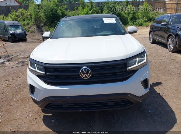 1V2BC2CA7MC236194 2021 VOLKSWAGEN ATLAS White Սարքավորումների վահանակի տեսք