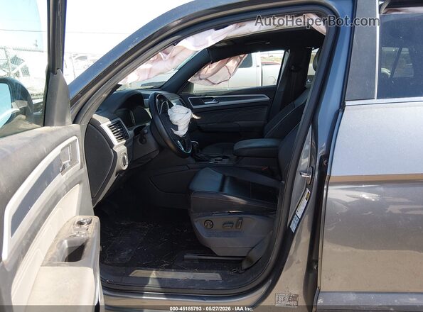 1V2BC2CAXMC240773 2021 VOLKSWAGEN ATLAS Gray წინა სალონის ხედი