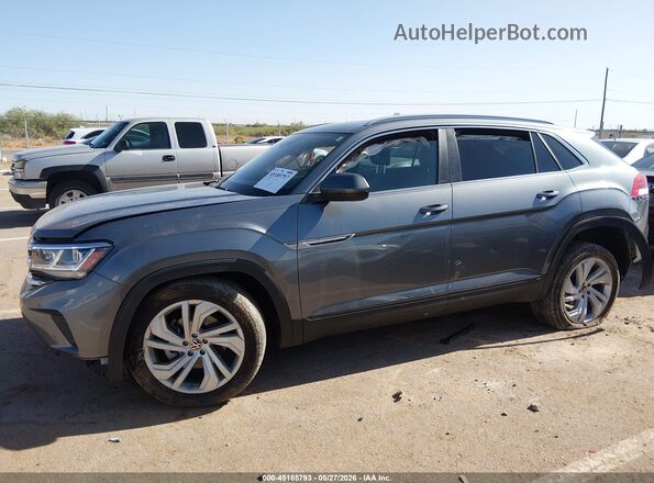 1V2BC2CAXMC240773 2021 VOLKSWAGEN ATLAS Gray უკანა სალონის ხედი