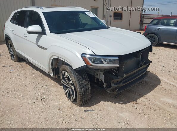 1V2BE2CA1PC218255 2023 VOLKSWAGEN ATLAS White Դիմացի տեսք