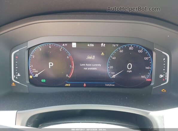 1V2BE2CA3MC208743 2021 VOLKSWAGEN ATLAS Gray 