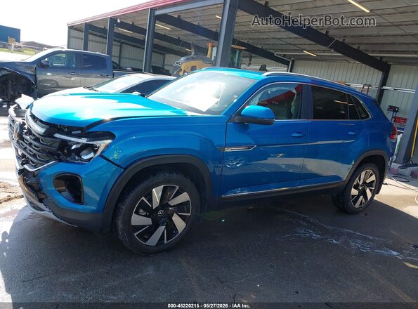 1V2BE2CA4RC222769 2024 VOLKSWAGEN ATLAS Blue Vista interior de 360 grados