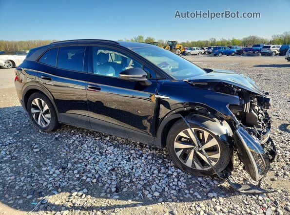 1V2CMPE86PC027512 2023 VOLKSWAGEN ID.4 Черный Передняя правая четверть
