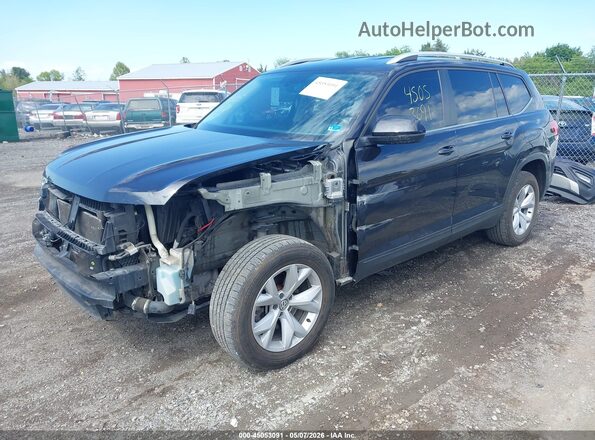1V2CP2CA3JC556617 2018 VOLKSWAGEN ATLAS Black Przód lewy