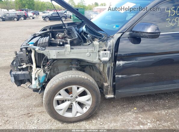 1V2CP2CA3JC556617 2018 VOLKSWAGEN ATLAS Black Widok z przodu