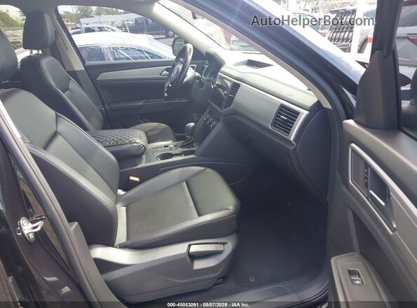 1V2CP2CA3JC556617 2018 VOLKSWAGEN ATLAS Black Widok wnętrza z przodu