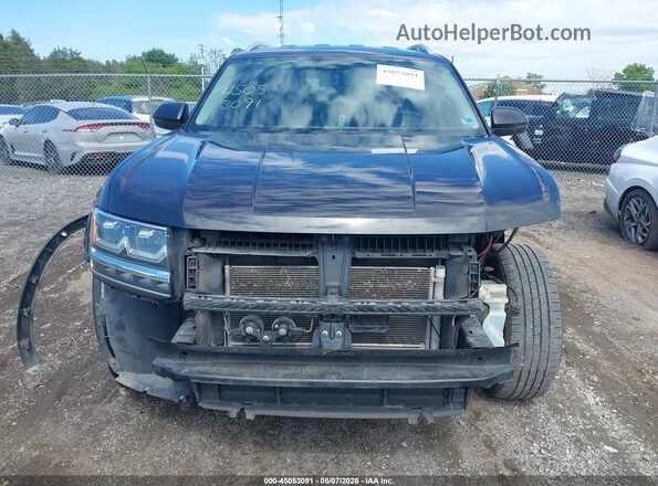 1V2CP2CA3JC556617 2018 VOLKSWAGEN ATLAS Black Widok wnętrza z tyłu