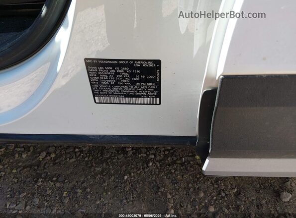 1V2CR2CA1RC567444 2024 VOLKSWAGEN ATLAS White Շարժիչի բաժամունքի տեսք