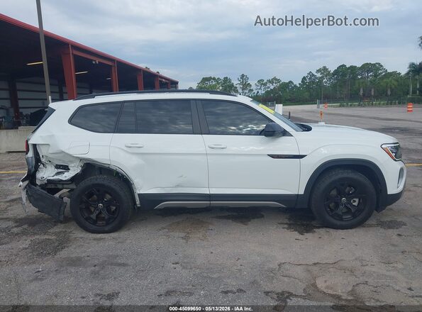 1V2CR2CA2SC541490 2025 VOLKSWAGEN ATLAS White Սալոնի 360 աստիճան տեսք
