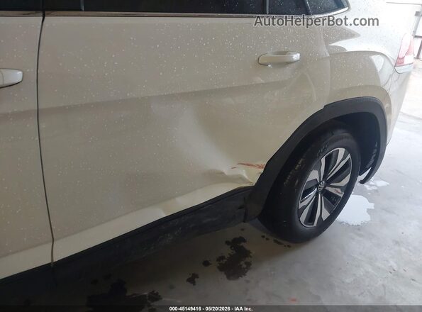 1V2DE2CA5RC264487 2024 VOLKSWAGEN ATLAS White Widok z przodu