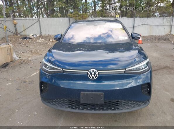 1V2DNPE82PC018100 2023 VOLKSWAGEN ID.4 Blue Սալոնի հետևի տեսք