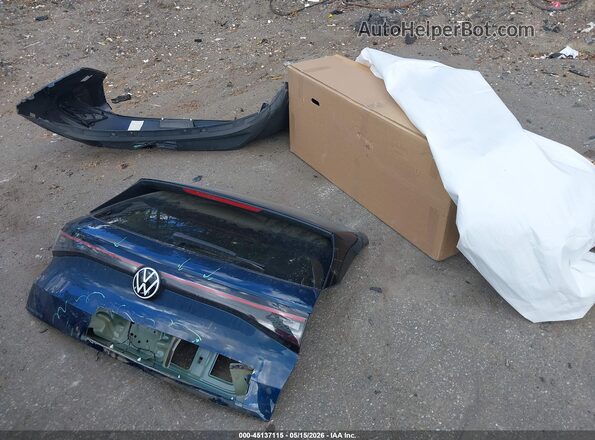 1V2DNPE82PC018100 2023 VOLKSWAGEN ID.4 Blue Սարքավորումների վահանակի տեսք