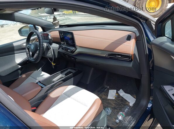 1V2DNPE84PC045735 2023 VOLKSWAGEN ID.4 Blue წინა სალონის ხედი
