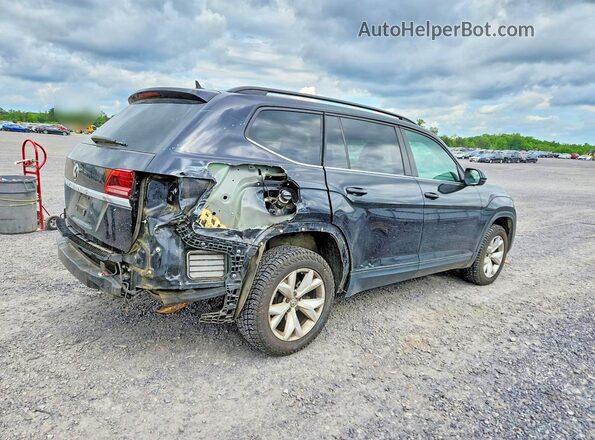 1V2DP2CA0LC500321 2020 VOLKSWAGEN ATLAS Black Задня права чверть