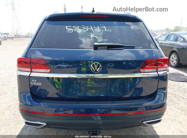 1V2DP2CAXMC583449 2021 VOLKSWAGEN ATLAS Синий 