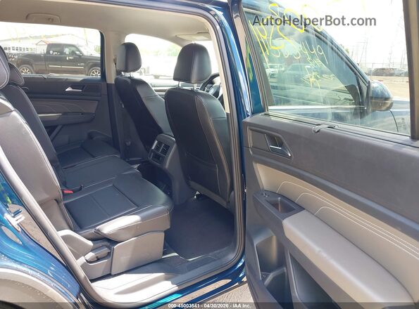 1V2DP2CAXMC583449 2021 VOLKSWAGEN ATLAS Синий Вид наклейки с VIN-кодом