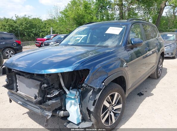 1V2DP2CAXMC583449 2021 VOLKSWAGEN ATLAS Синий Вид спереди