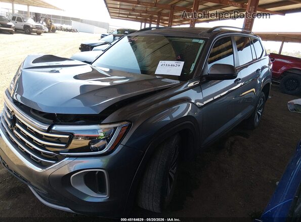 1V2DR2CA1RC578299 2024 VOLKSWAGEN ATLAS Gray Vista tres cuartos delantera izquierda