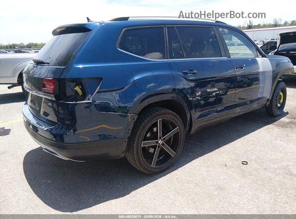 1V2DR2CA2KC549979 2019 VOLKSWAGEN ATLAS Blue Հետևի աջ