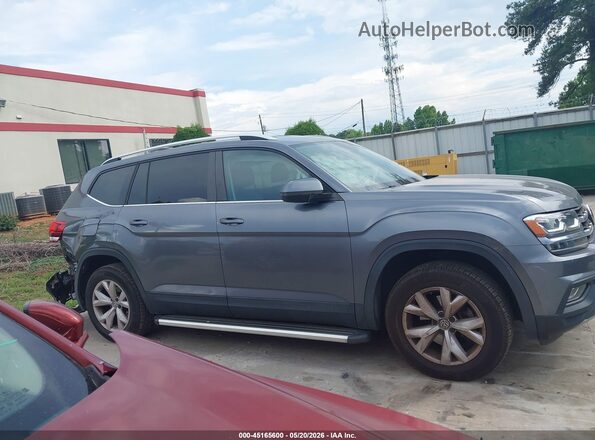 1V2DR2CA6JC536571 2018 VOLKSWAGEN ATLAS Gray უკანა სალონის ხედი