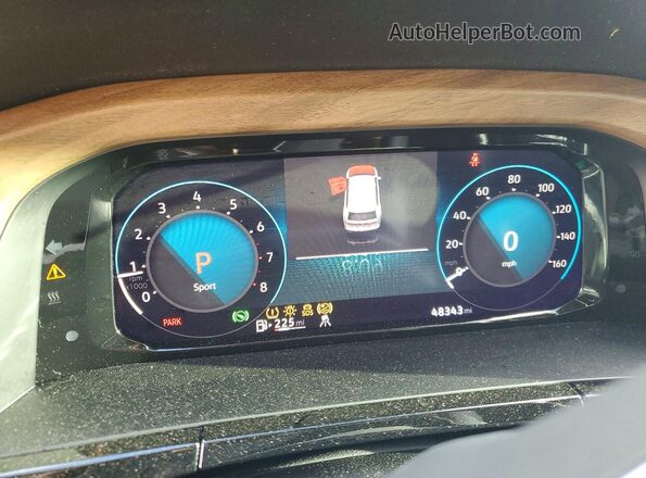 1V2DR2CA8RC509075 2024 VOLKSWAGEN ATLAS Silver Вид щитка приладів