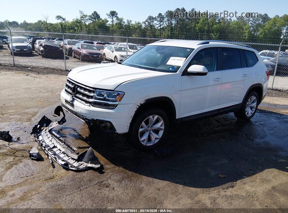 1V2DR2CA9JC526777 2018 VOLKSWAGEN ATLAS White Front left