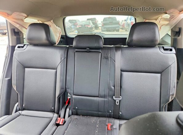 1V2DR2CA9JC540551 2018 VOLKSWAGEN ATLAS Black Вид задніх сидінь