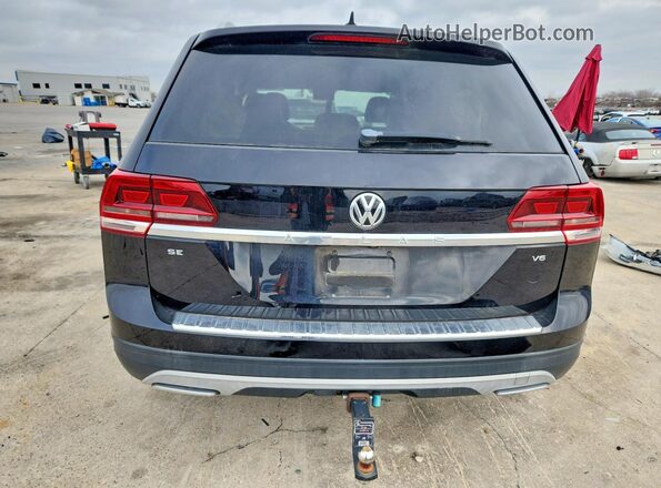 1V2DR2CA9JC540551 2018 VOLKSWAGEN ATLAS Black Вид ззаду