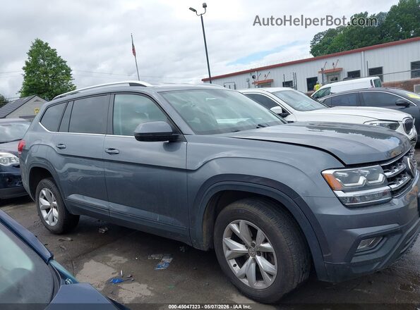 1V2DR2CA9KC542401 2019 VOLKSWAGEN ATLAS Gray უკანა სალონის ხედი