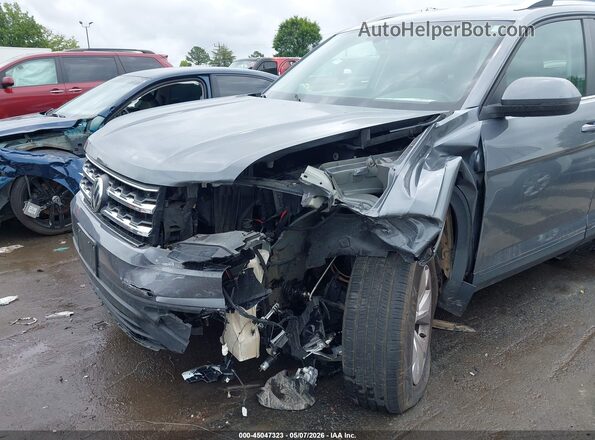 1V2DR2CA9KC542401 2019 VOLKSWAGEN ATLAS Gray წინა ხედი