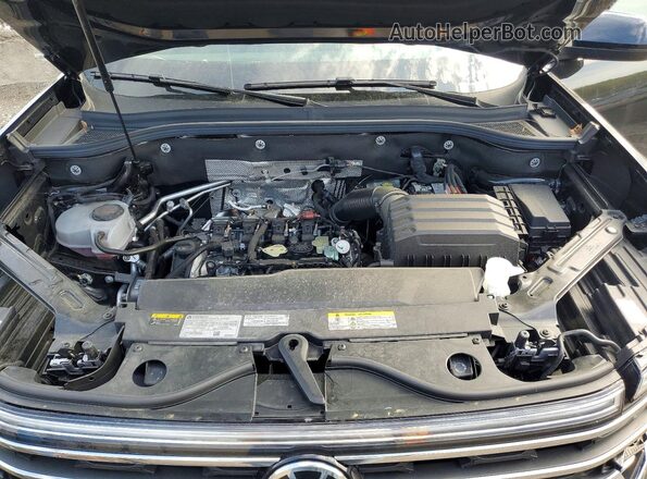 1V2DR2CAXRC514990 2024 VOLKSWAGEN ATLAS Black Widok wnętrza z tyłu