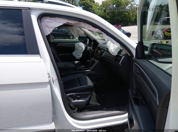 1V2ER2CA0MC533481 2021 VOLKSWAGEN ATLAS White Вид салону спереду