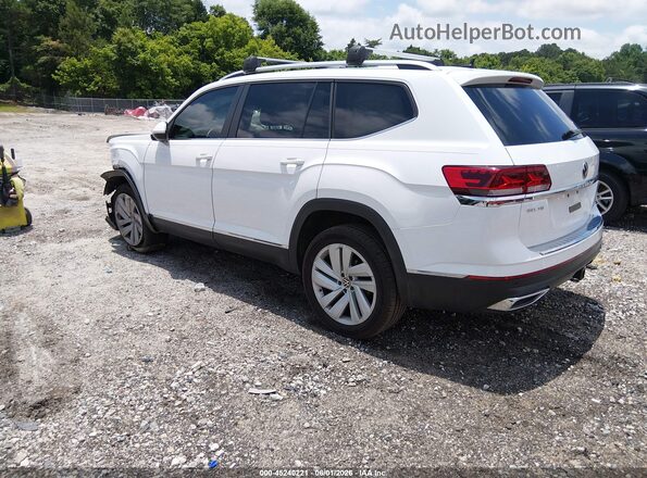 1V2ER2CA0MC533481 2021 VOLKSWAGEN ATLAS White Задня ліва чверть