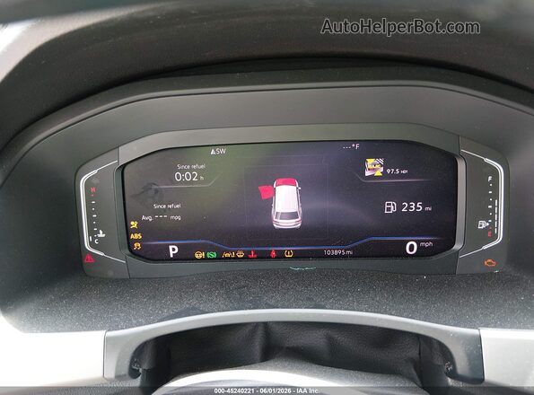 1V2ER2CA0MC533481 2021 VOLKSWAGEN ATLAS White Вид задніх сидінь