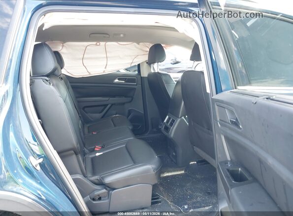 1V2ER2CA2KC521040 2019 VOLKSWAGEN ATLAS Blue Widok naklejki z numerem VIN