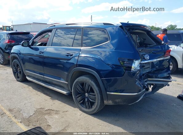 1V2ER2CA2KC521040 2019 VOLKSWAGEN ATLAS Blue Tył lewy